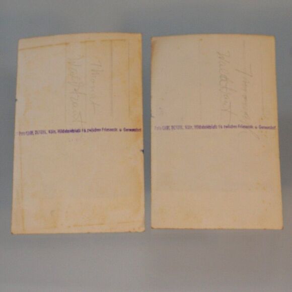 Grandma With Grandchild 2 Vintage Real Black And White Photos Koln Germany - Picture 2 of 6